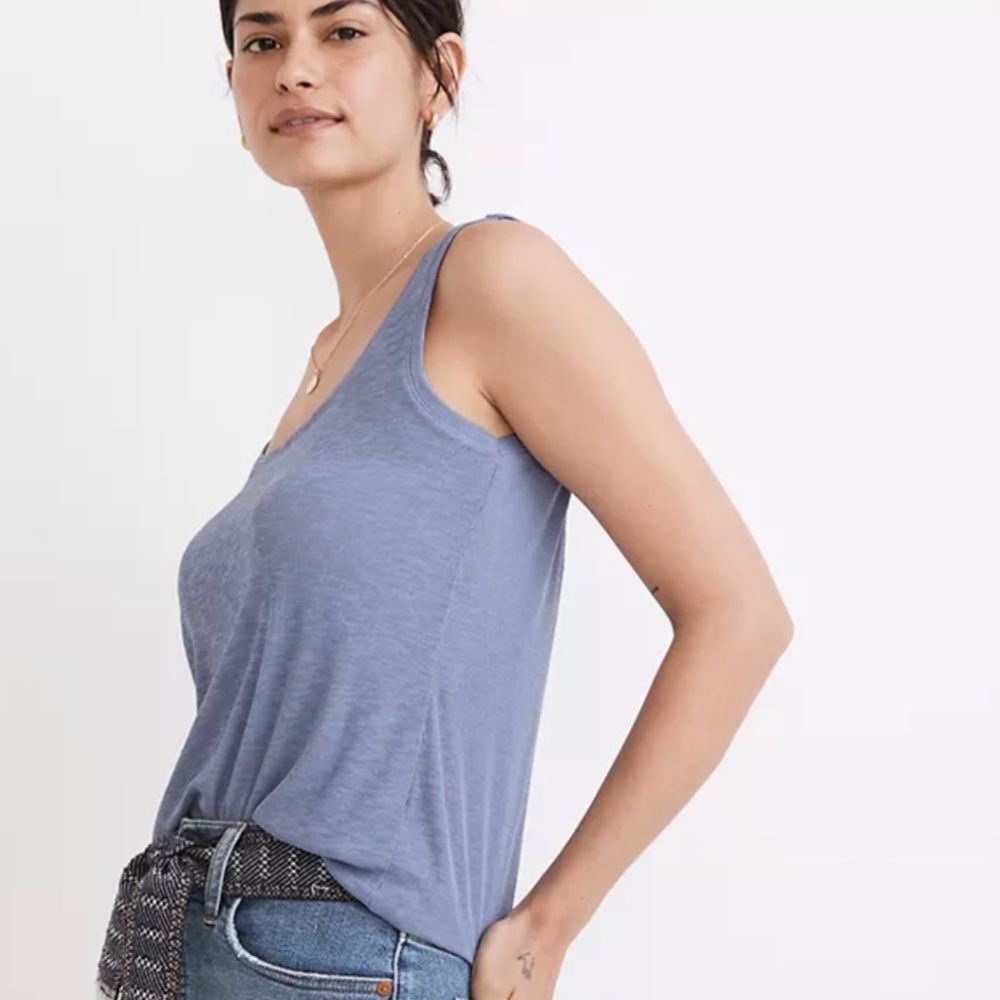 MADEWELL Tank U-Neck Soft Twilight Various Sizes - Picture 2 of 8